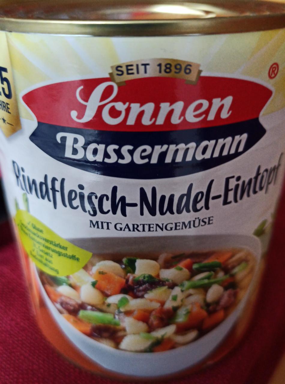 Fotografie - Rindfleisch-Nudel-Eintopf Sonnen Bassermann