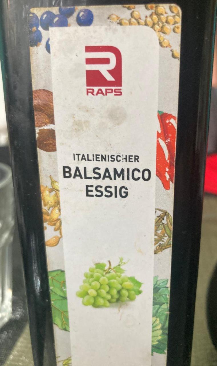 Fotografie - Italischer Balsamico Essig Raps