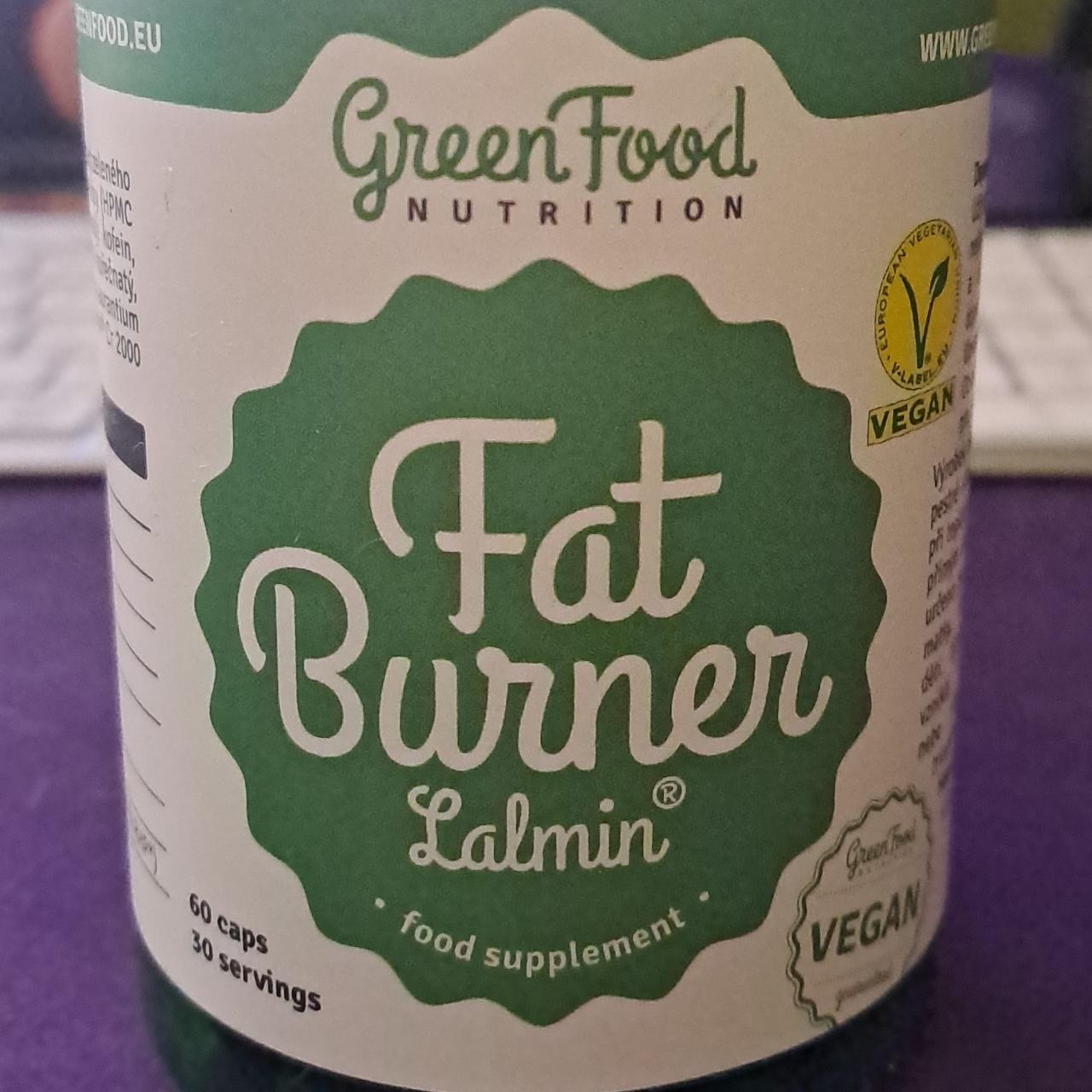 Fotografie - Fat burner lalmin GreenFood Nutrition