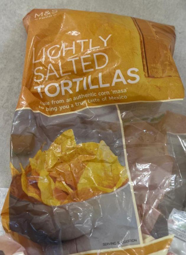 Fotografie - Lightly salted tortilla M&S Food