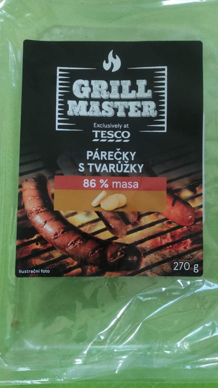 Fotografie - Párečky s tvarůžky Grill master