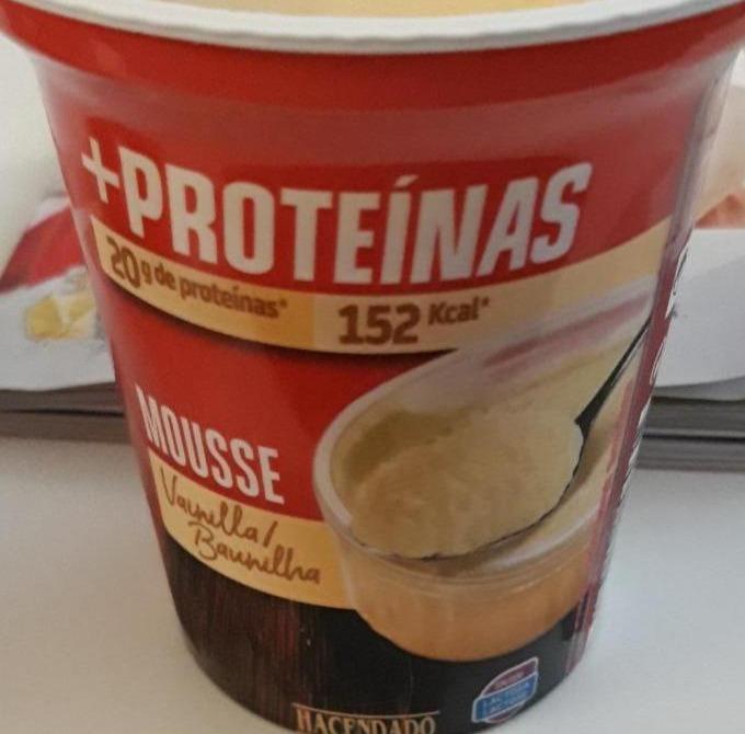 Fotografie - Proteinas mousse vainilla baunilha Hacendado