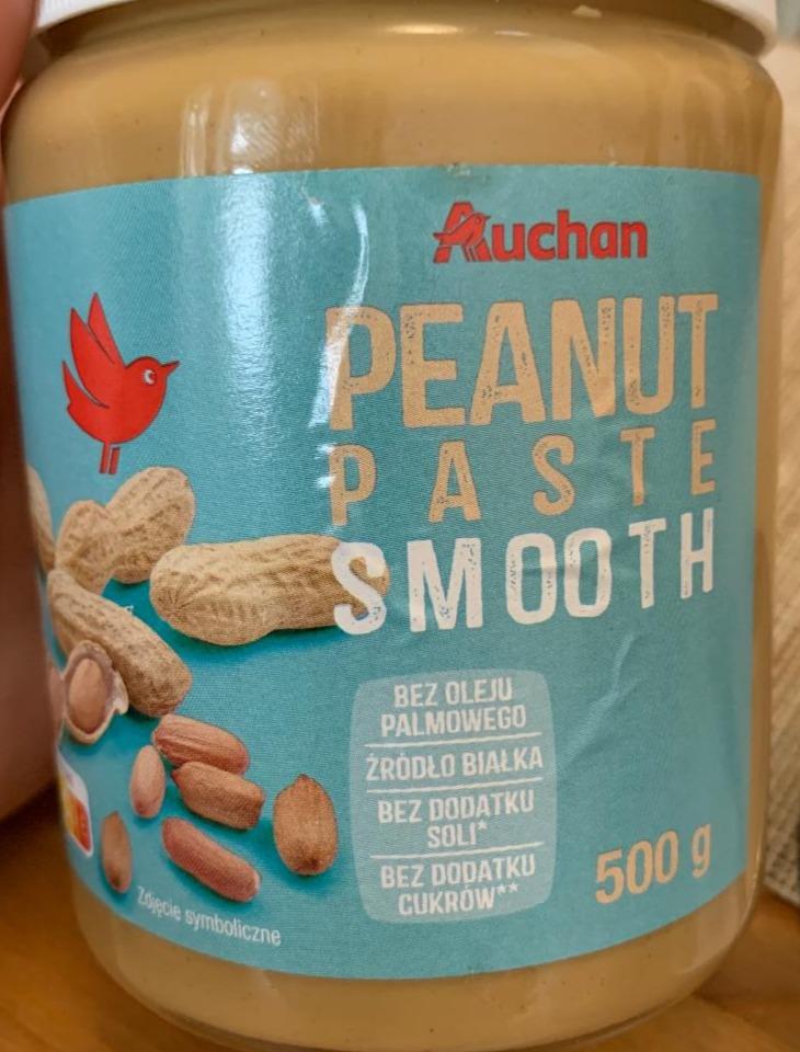 Fotografie - Auchan peanut paste smooth