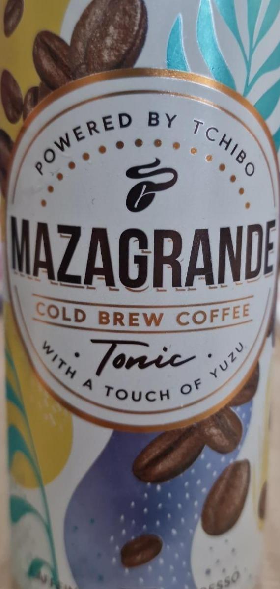 Fotografie - Mazagrande Cold Brew Tonic Tchibo