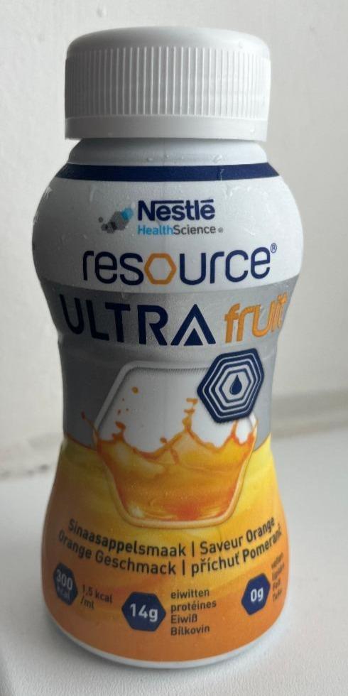 Fotografie - Resource ultra fruit pomeranč Nestlé Health Science