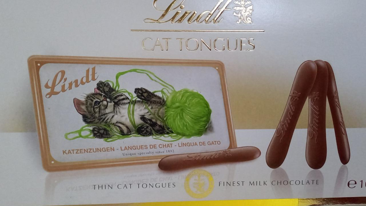 Fotografie - Cat Tongues Lindt