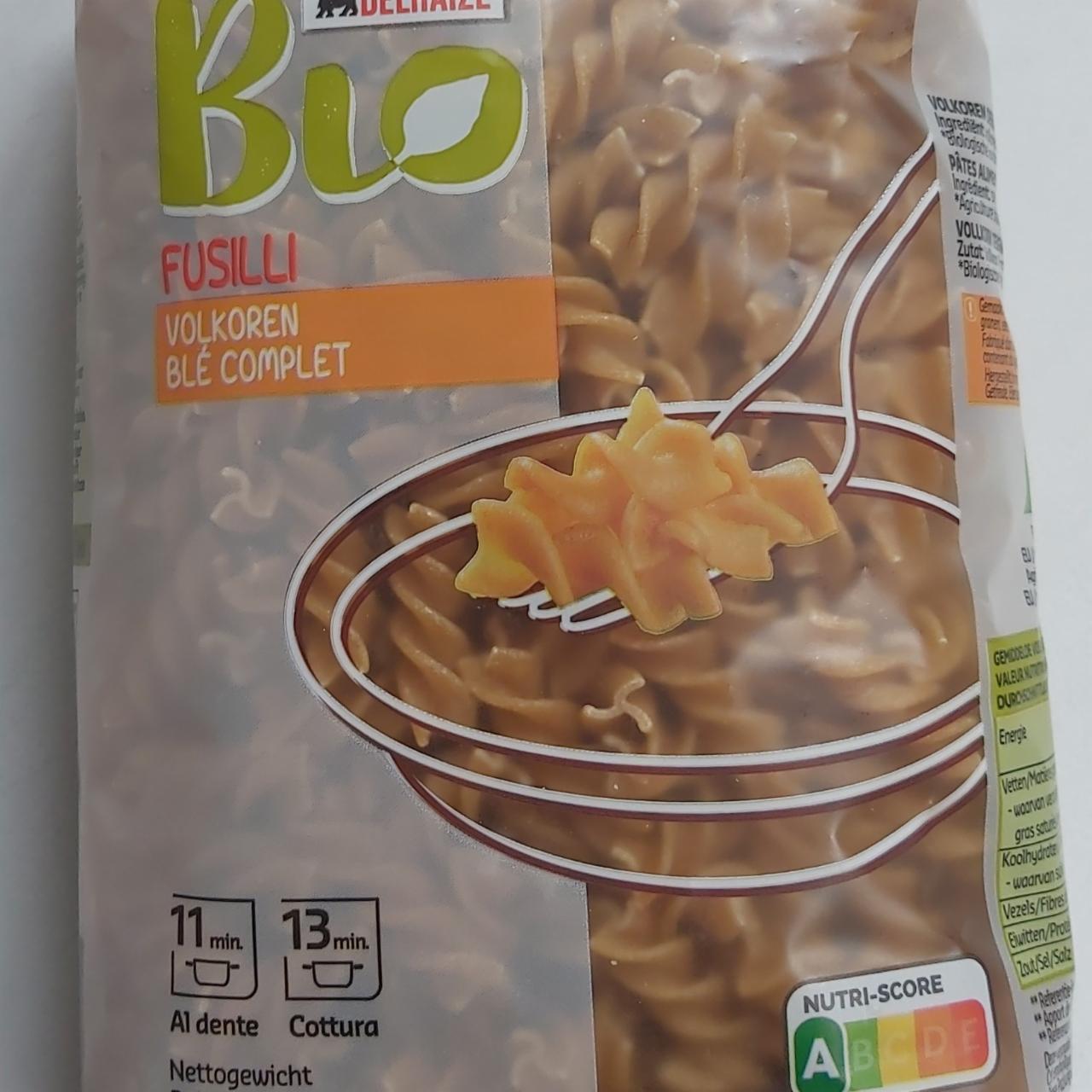 Fotografie - Bio Fusilli volkoren Delhaize