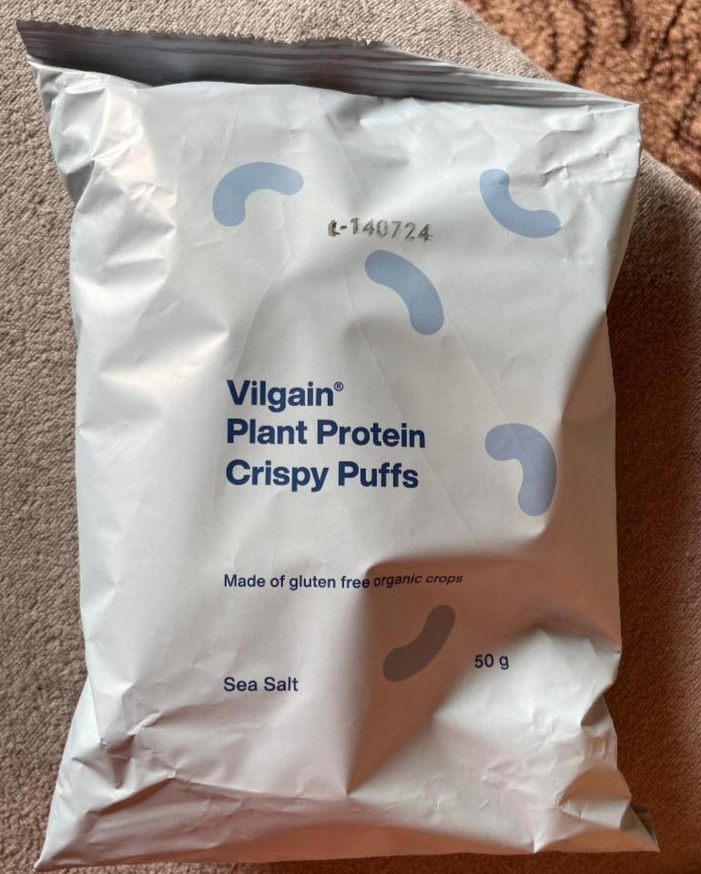 Fotografie - Plant Protein Crispy Puffs Sea Salt Vilgain