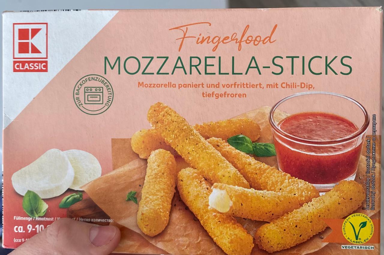 Fotografie - Mozzarella Sticks mit Chili-Dip K-Classic