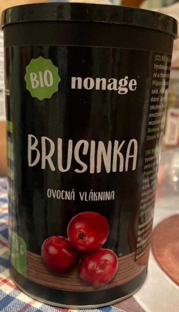 Fotografie - Bio Ovocná vláknina Brusinka Nonage