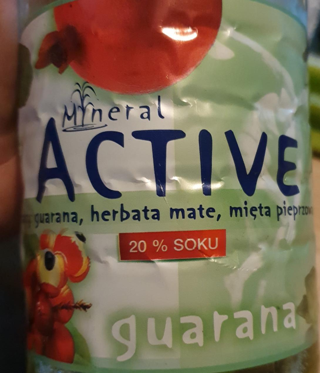 Fotografie - Mineral Guarana Active