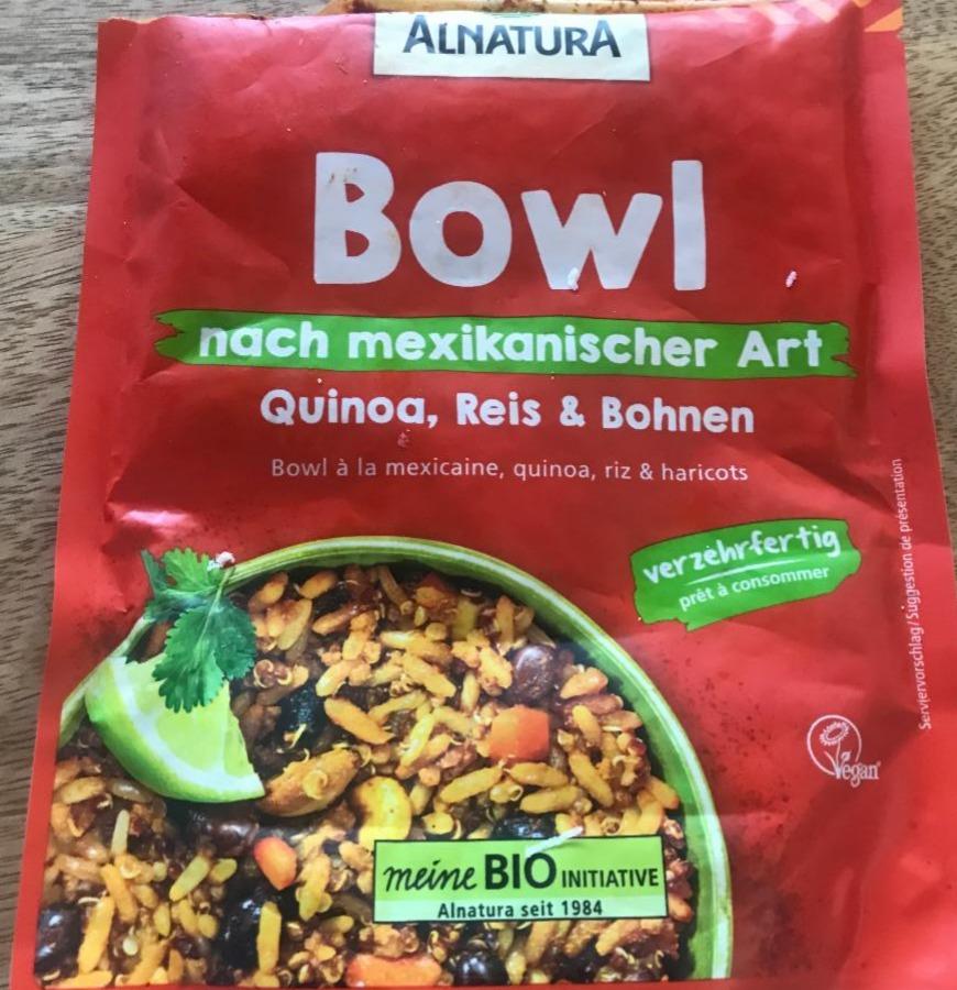 Fotografie - Bowl nach mexikanischer Art Alnatura