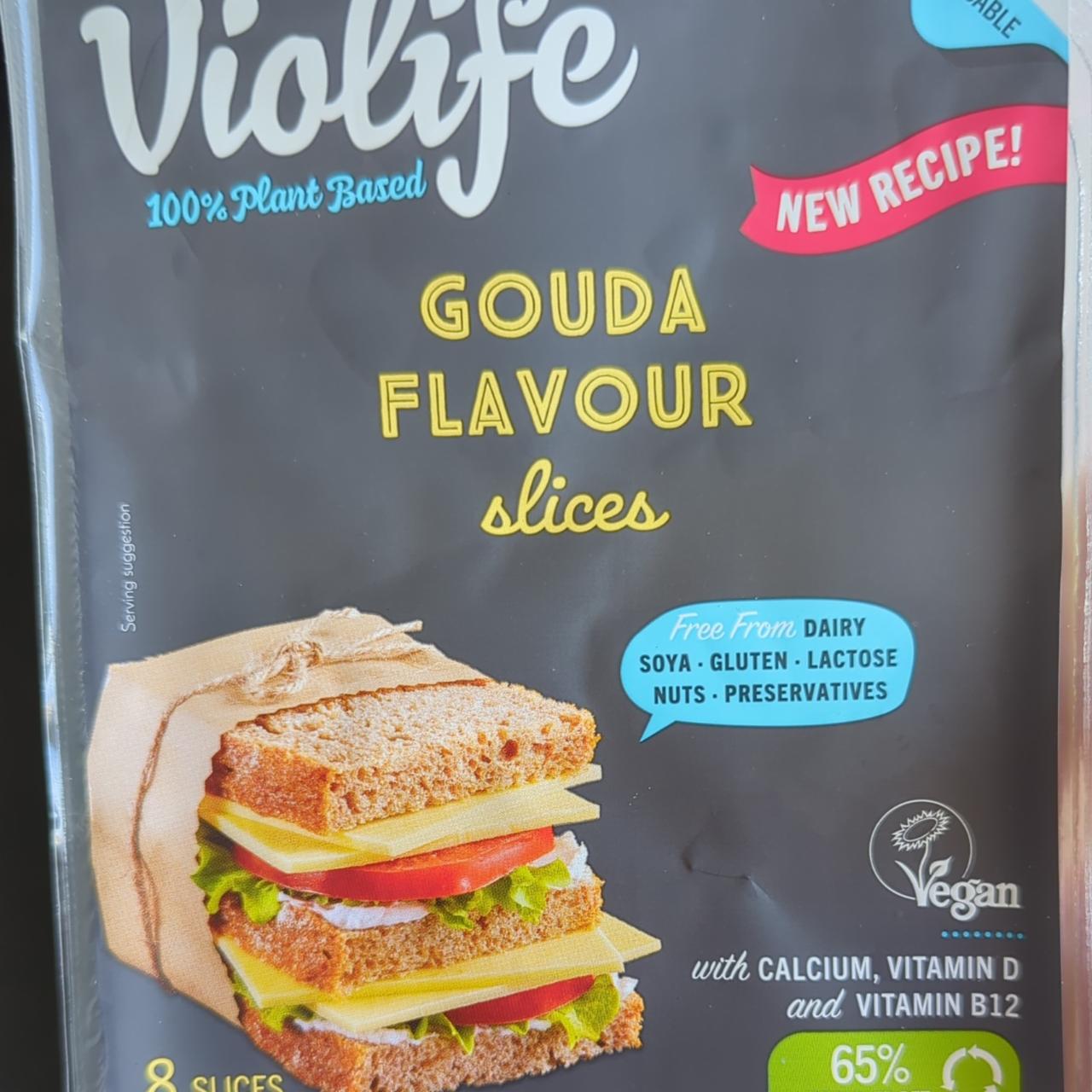 Fotografie - Gouda flavour slices 100% Vegan Violife