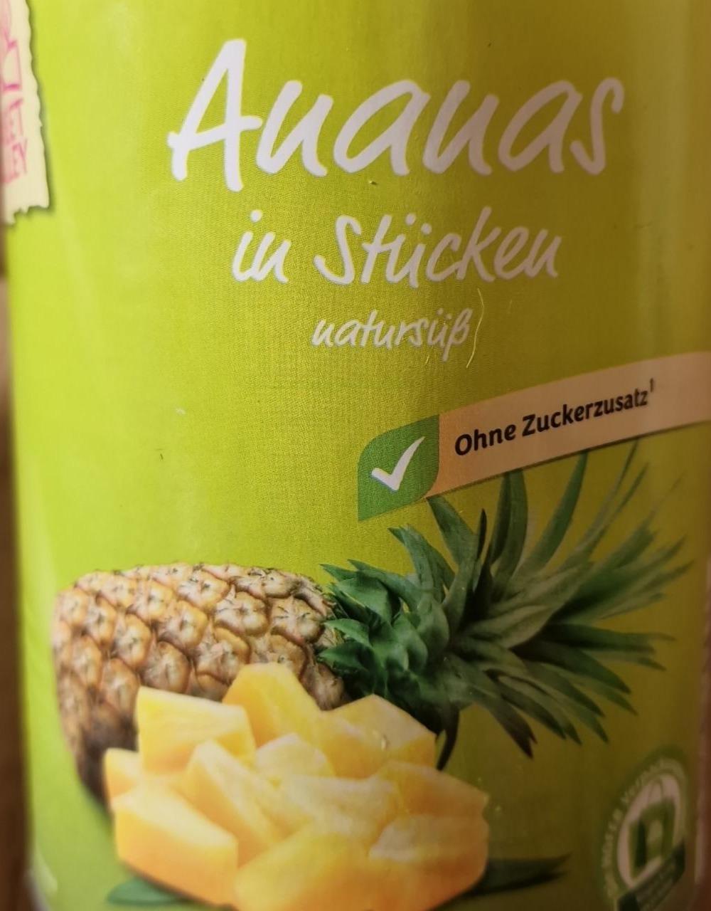 Fotografie - Ananas in stücken Sweet valley