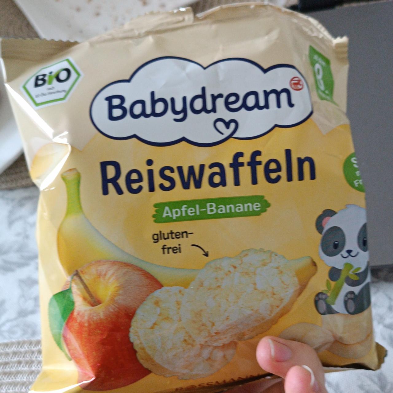 Fotografie - Reiswaffeln Apfel-Banane Babydream