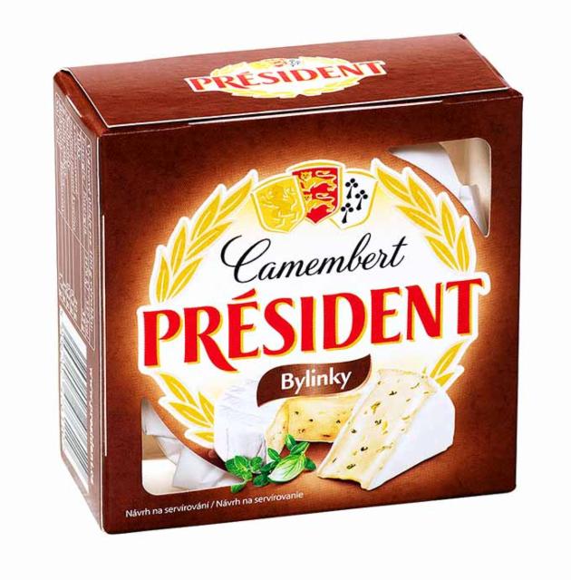 Fotografie - Camembert bylinky Président