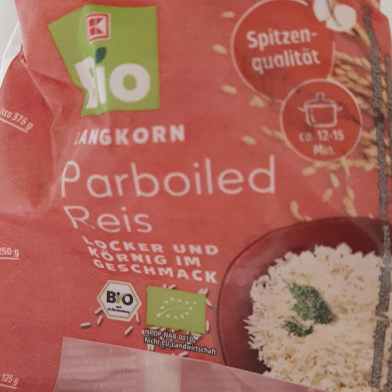 Fotografie - Bio parboiled reis K-Bio