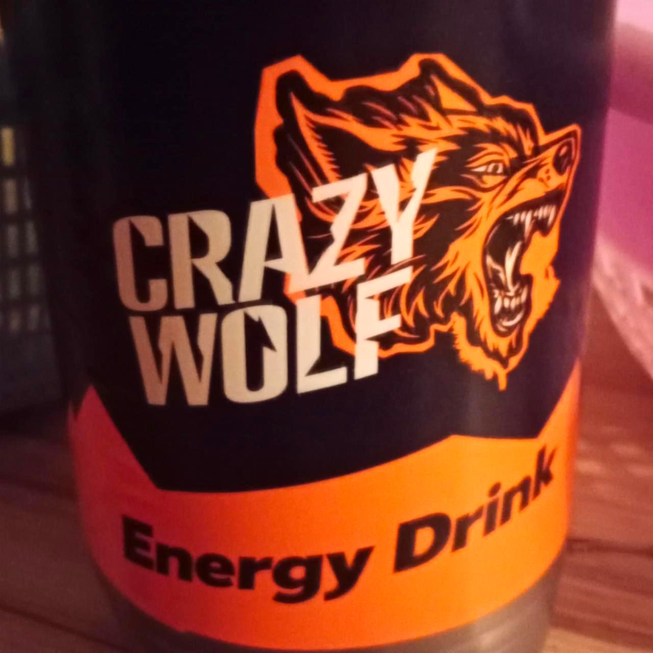 Fotografie - Energy drink classic Crazy Wolf