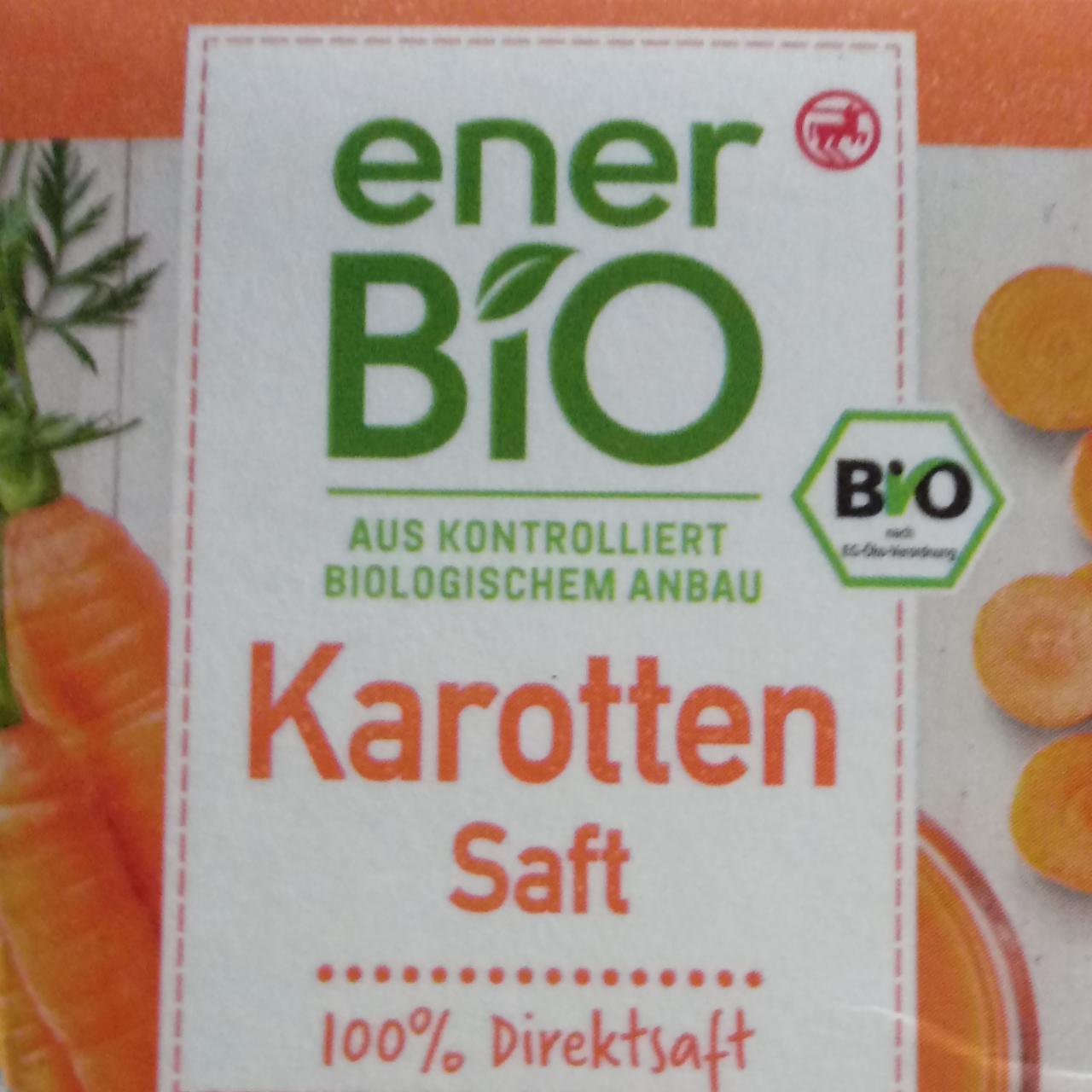 Fotografie - Bio Karotten Saft EnerBio