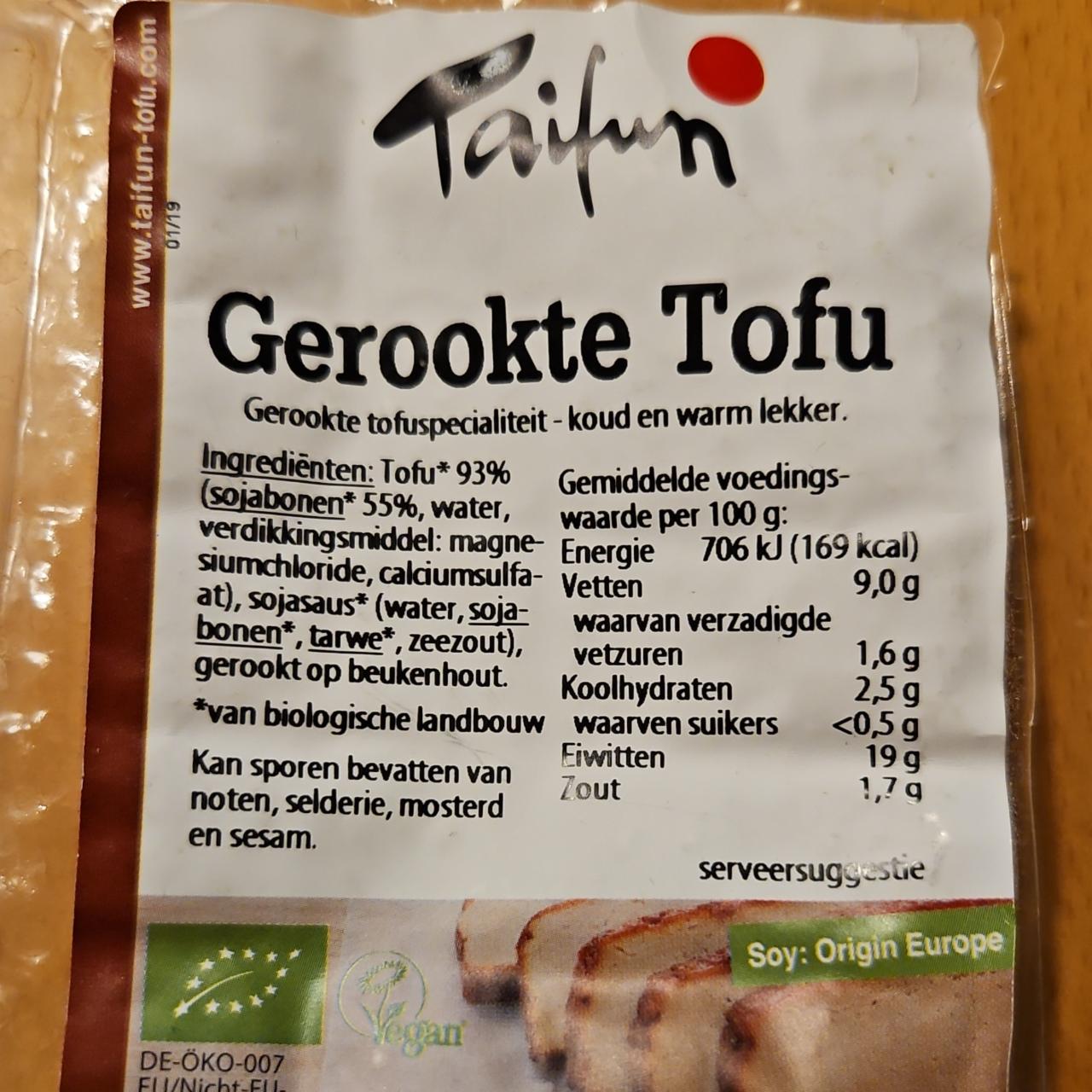 Fotografie - Gerookte Tofu Taifun