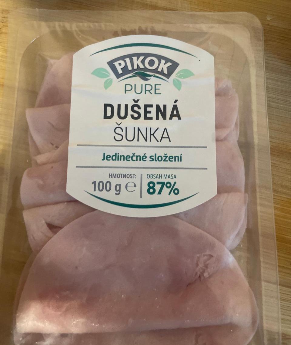 Fotografie - Dušená šunka 87% masa Pikok Pure