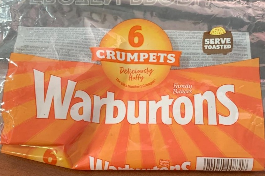 Fotografie - 6 Crumpets Warburtons