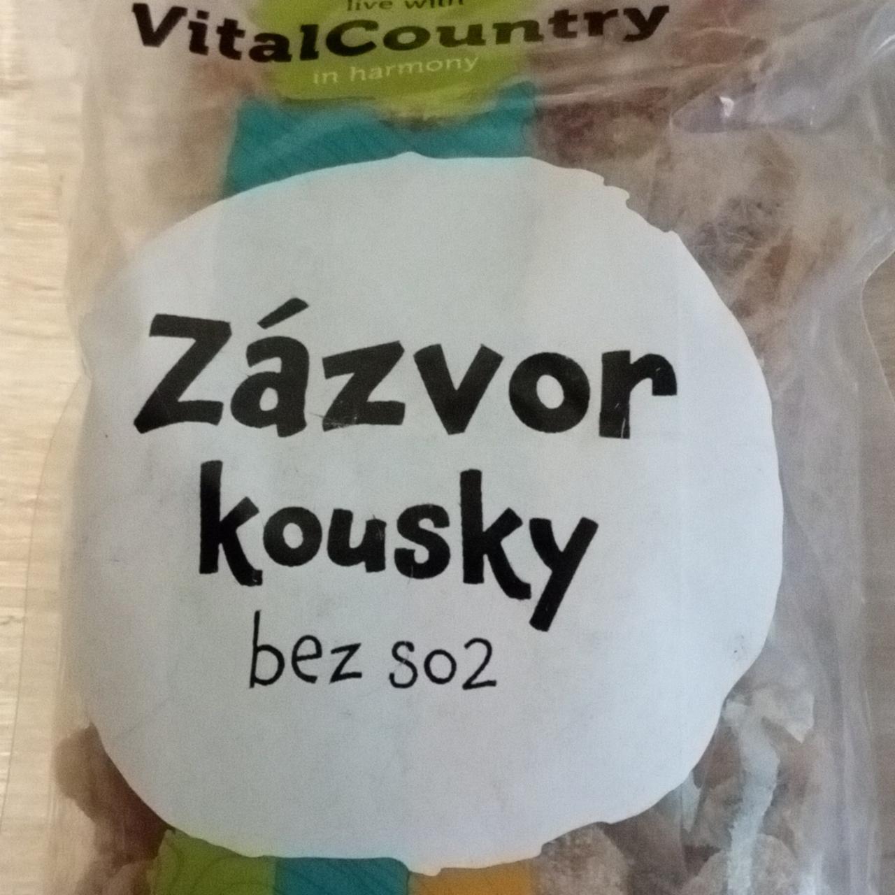 Fotografie - Zázvor kousky bez SO2 VitalCountry