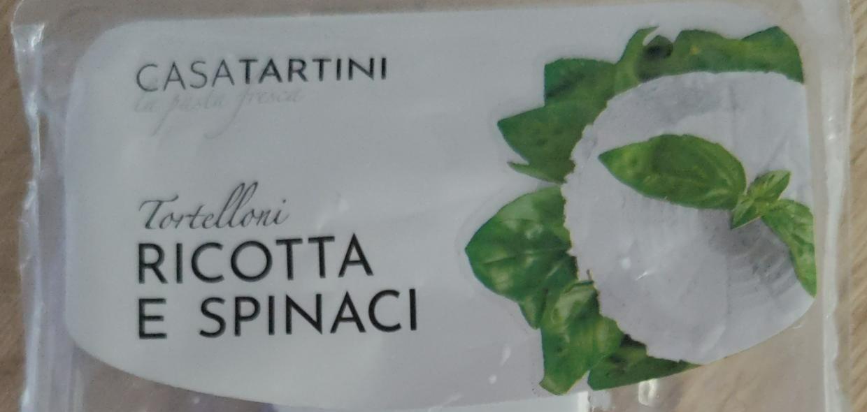 Fotografie - Tortelloni Ricotta e spinaci Casatartini