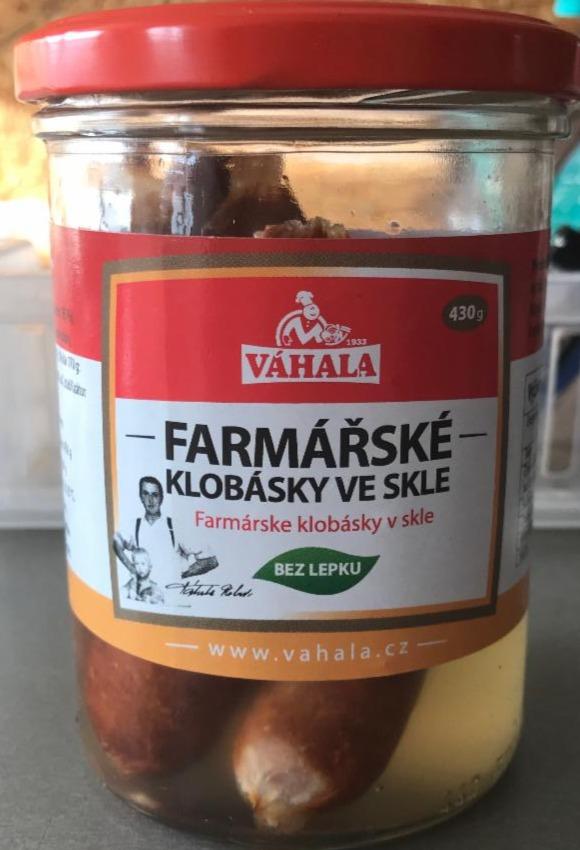 Fotografie - Farmářské klobásky ve skle Váhala