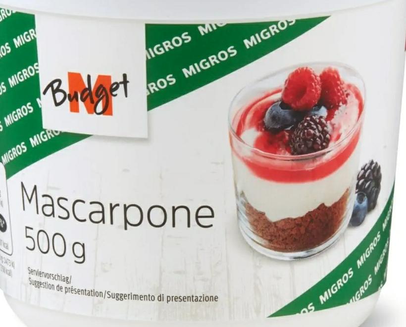 Fotografie - mascarpone Migros M-Budget