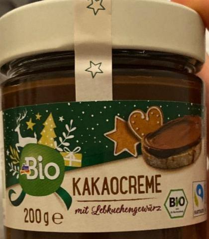 Fotografie - Kakaocreme mit Lebkuchengewürz dmBio