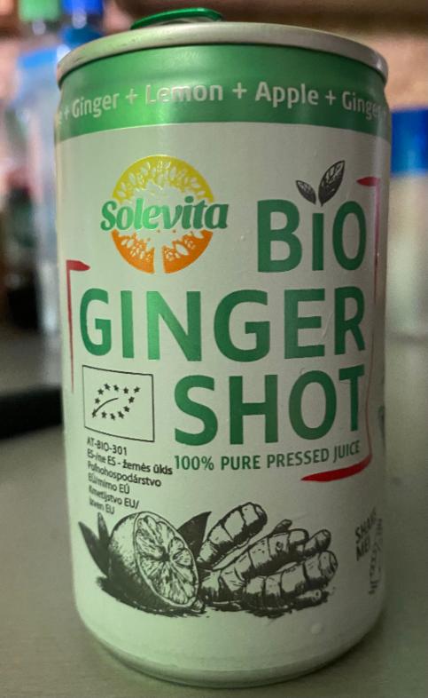 Fotografie - Bio ginger shot Solevita