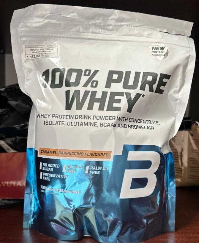 Fotografie - 100% Pure Whey Caramel-Cappuccino BioTechUSA