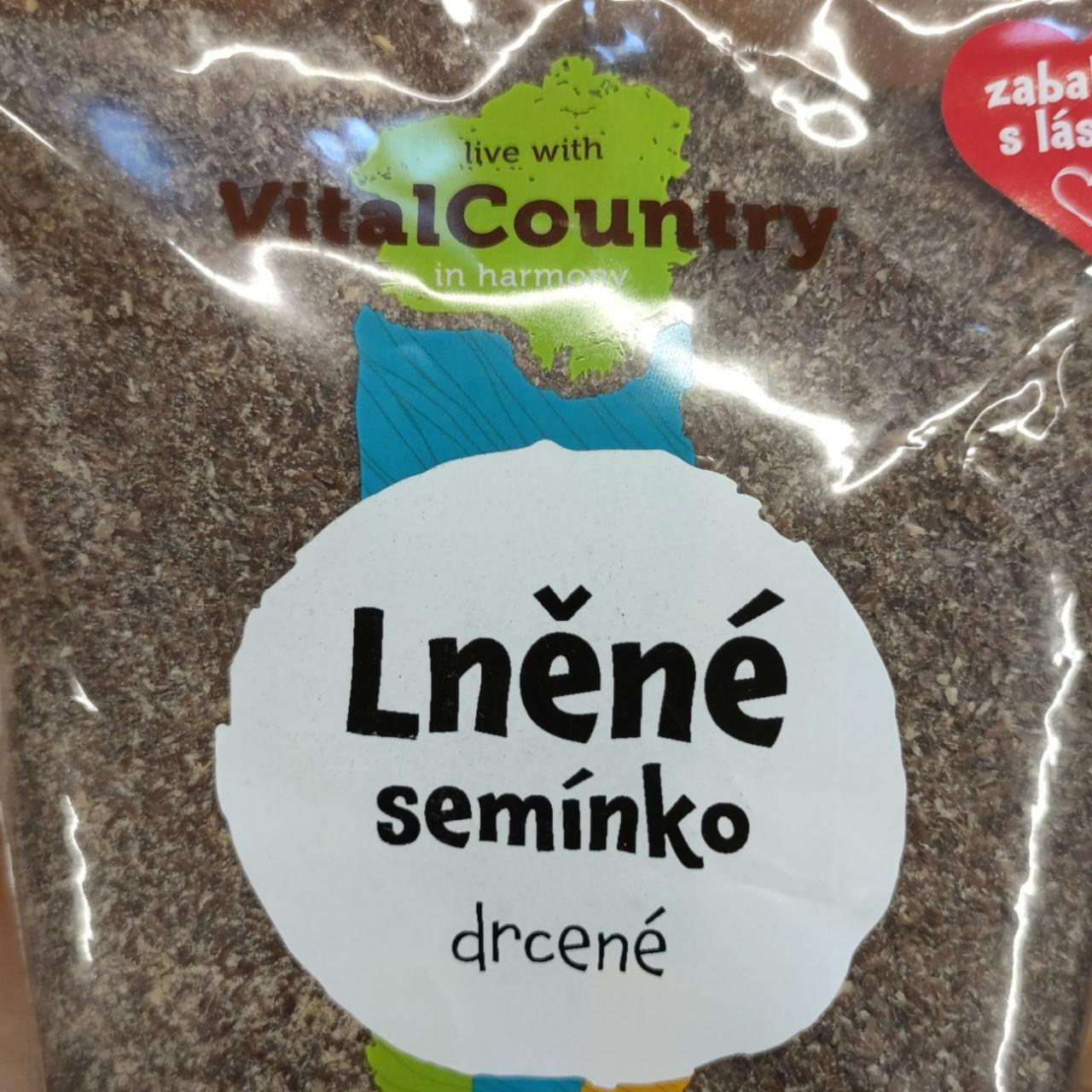 Fotografie - Lněné semínko drcené VitalCountry