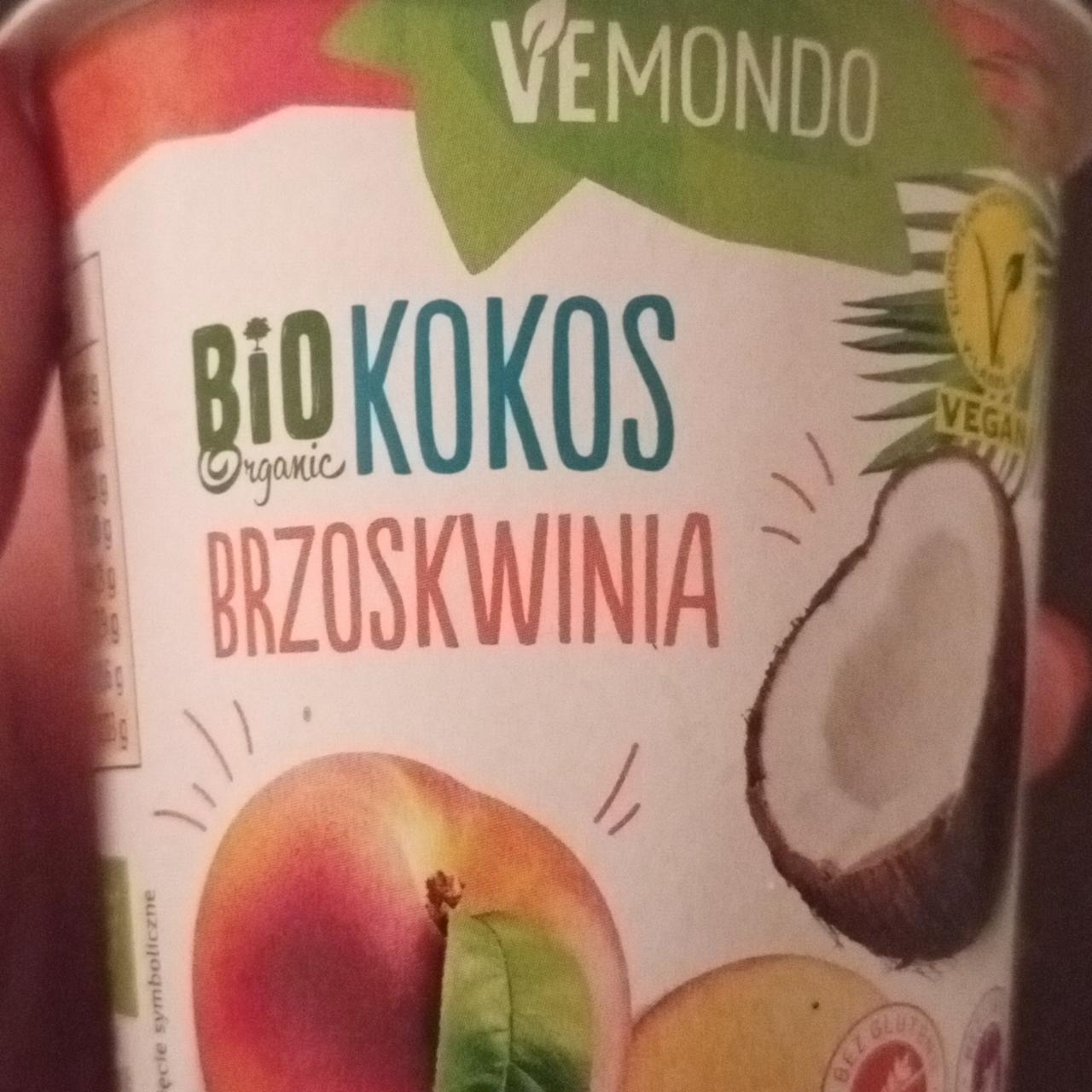 Fotografie - Bio Organic Vegan Kokos Brzoskwinia Vemondo