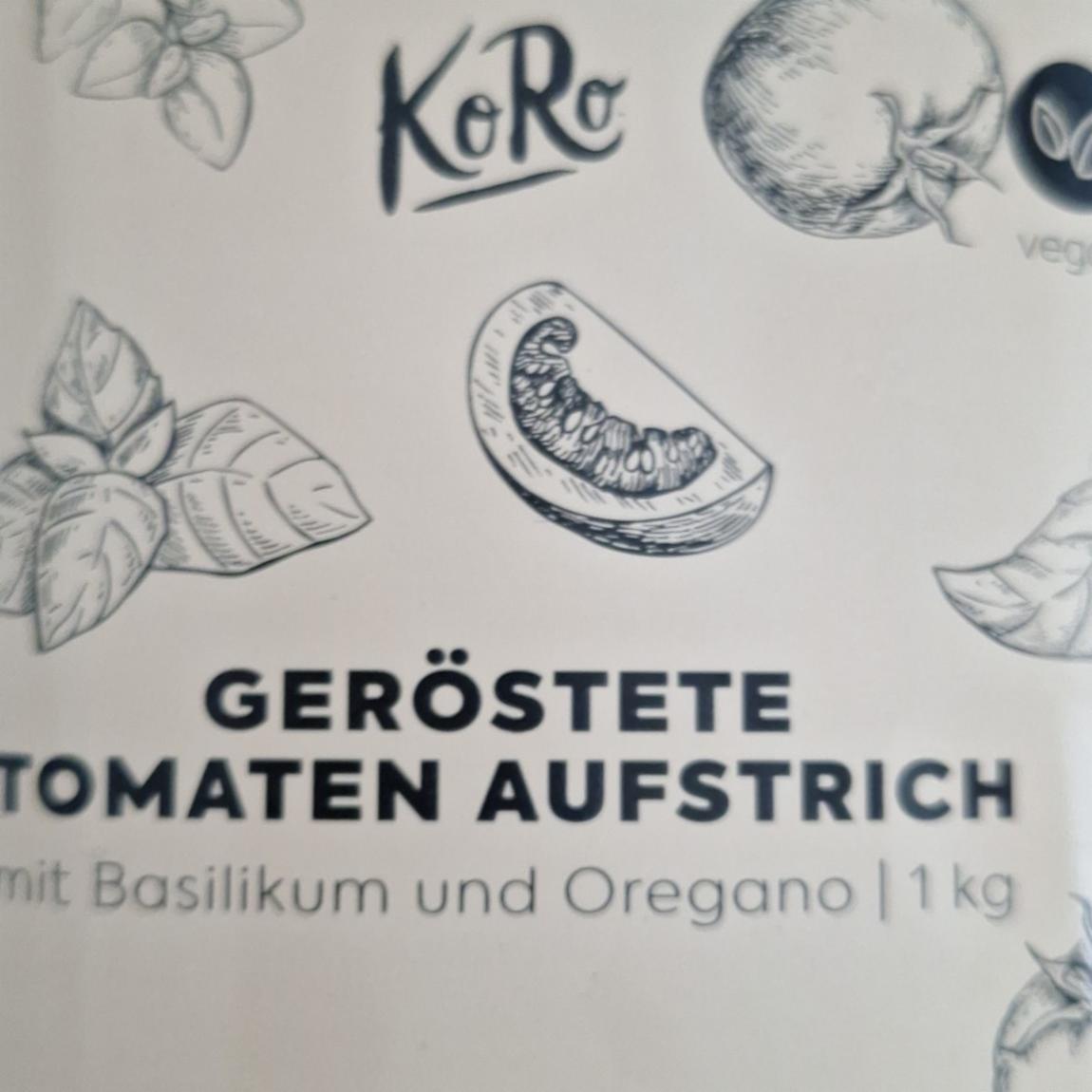 Fotografie - Geröstete Tomaten Aufstrich mit Basilikum und Oregano KoRo