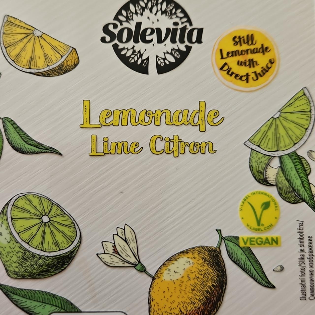 Fotografie - Lemonade citron Solevita