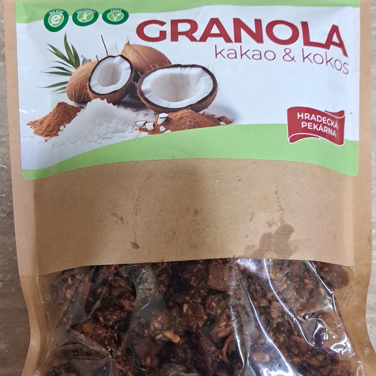 Fotografie - Granola Kakao & kokos Hradecká Pekárna