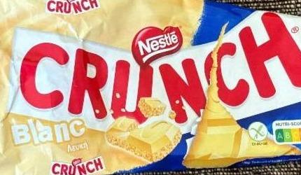 Fotografie - Crunch blanc Nestlé