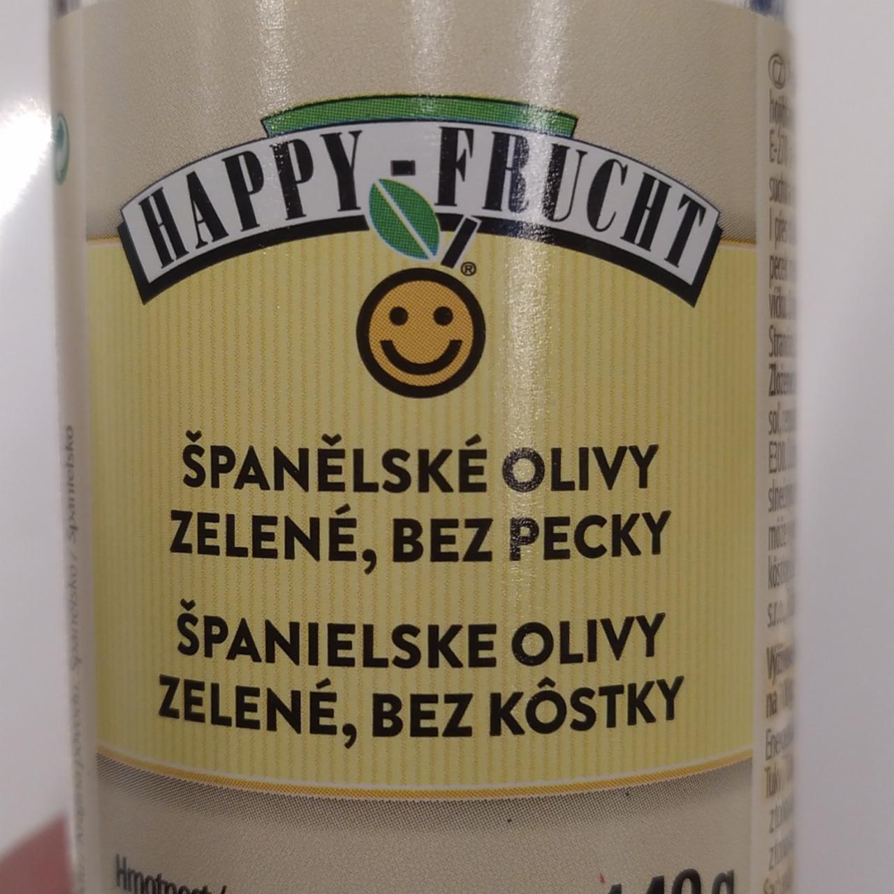 Fotografie - Španělské olivy zelené bez pecky Happy Frucht