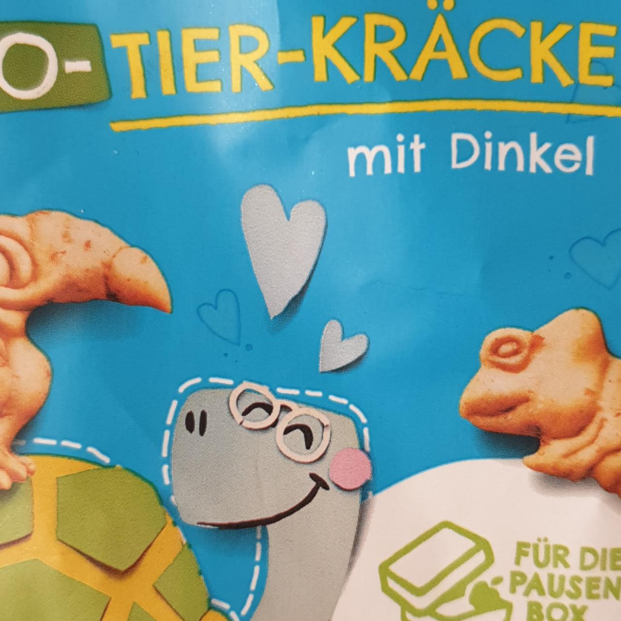 Fotografie - Bio-Tier-Kräcker mit Dinkel FruchtBar