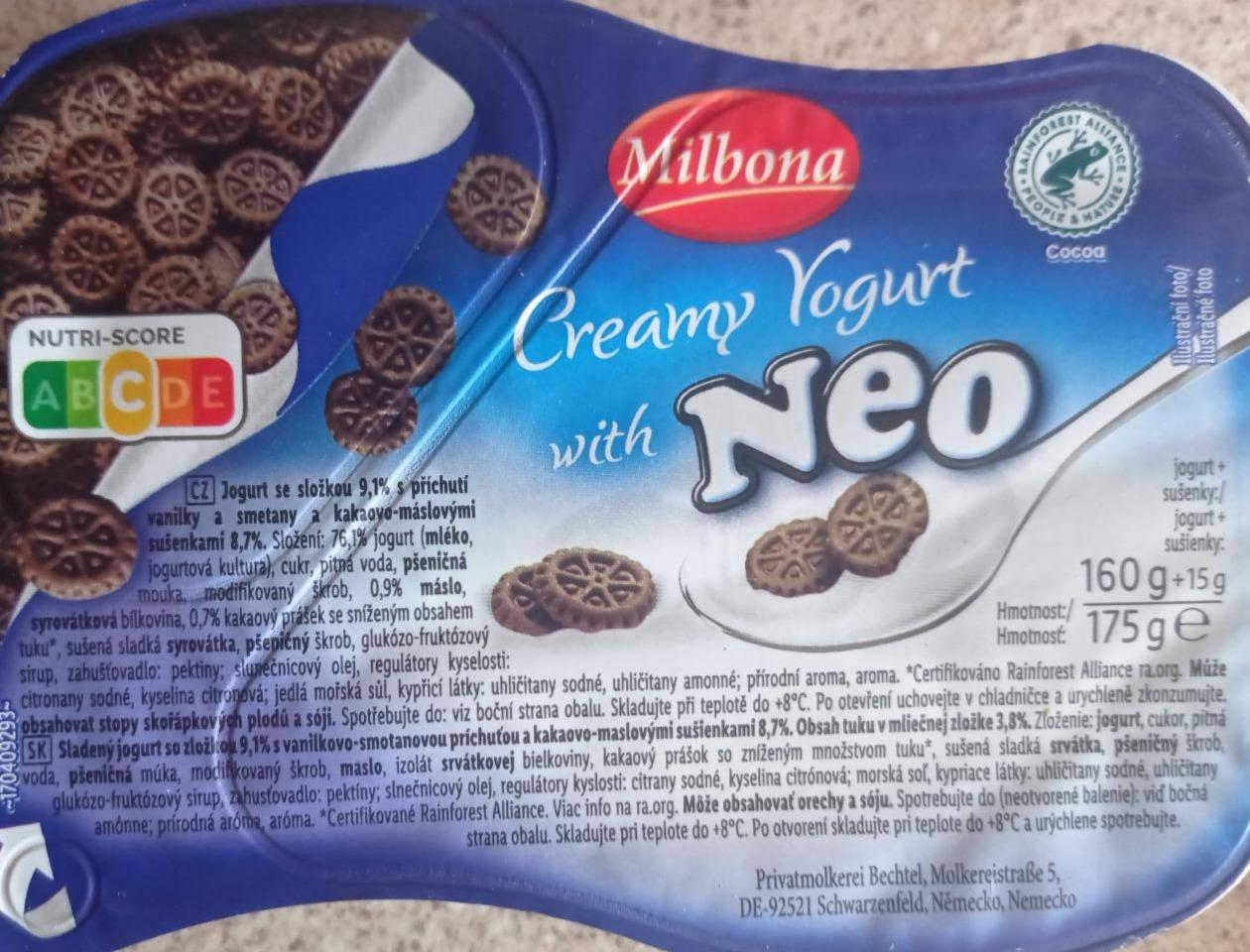 Fotografie - Cremy Jogurt with Neo Milbona