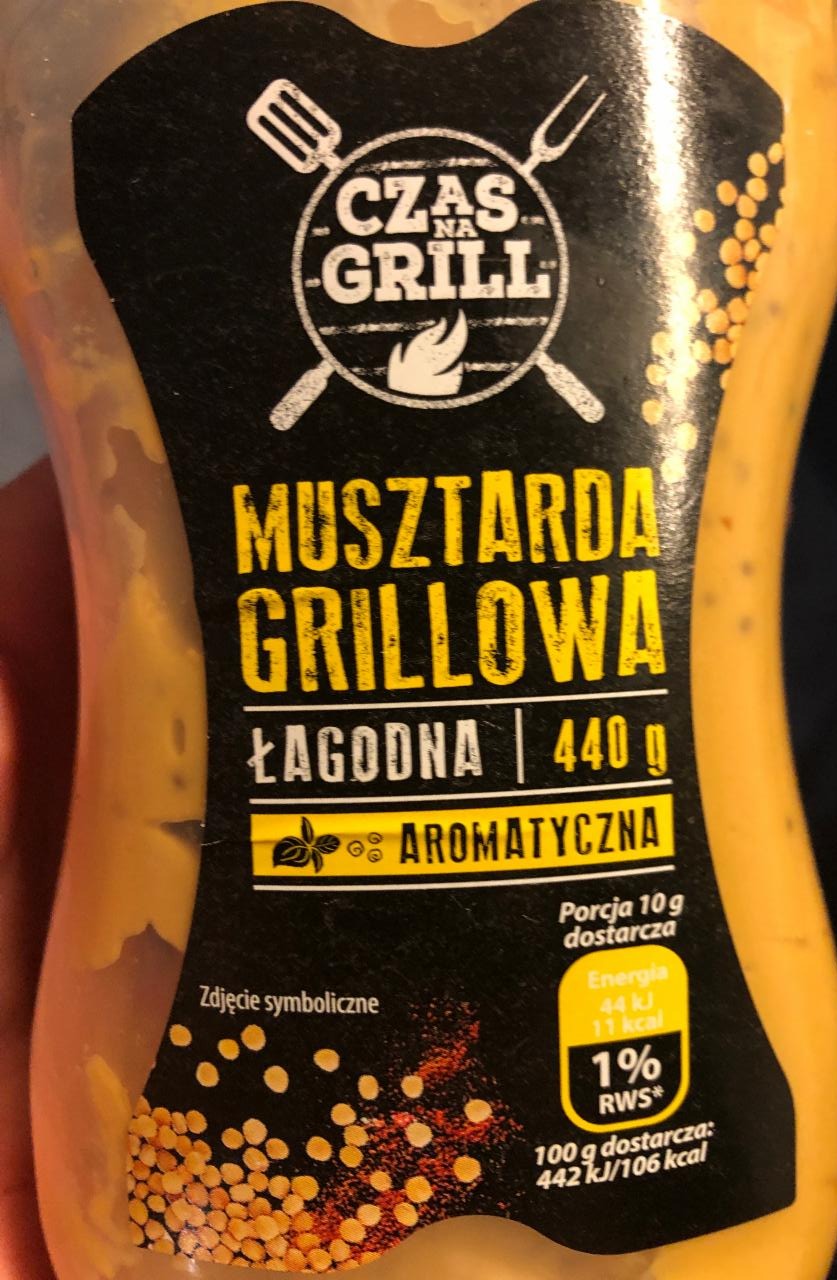 Fotografie - Musztarda grillowa lagodna aromatyczna Czas na grill