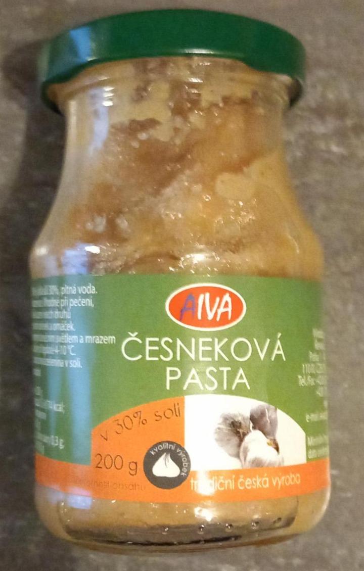 Fotografie - Česneková pasta 30% soli AIVA