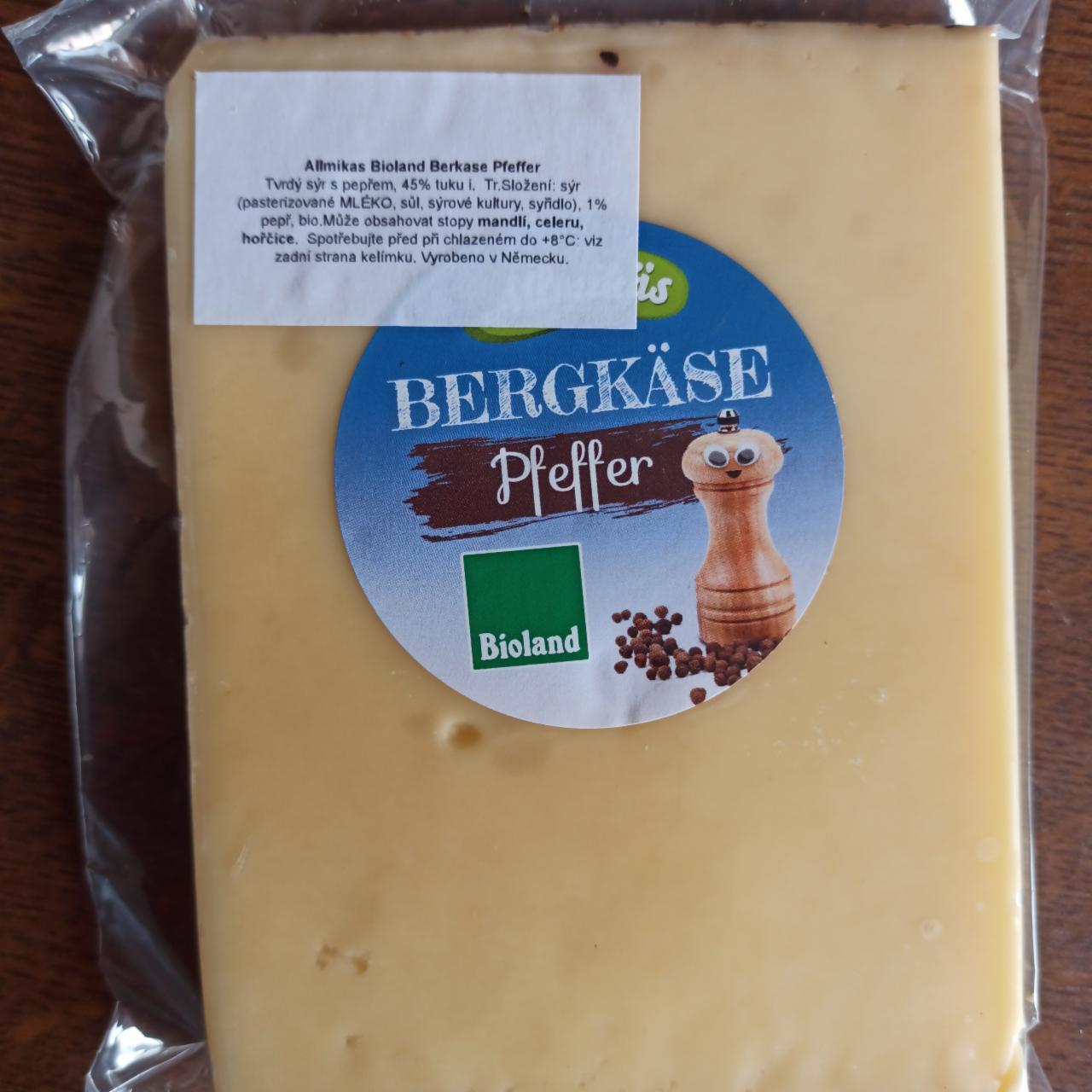 Fotografie - Bergkäse pfeffer Allmikäs Bioland