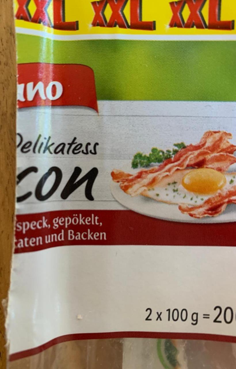 Fotografie - Delikatess Bacon XXL Dulano