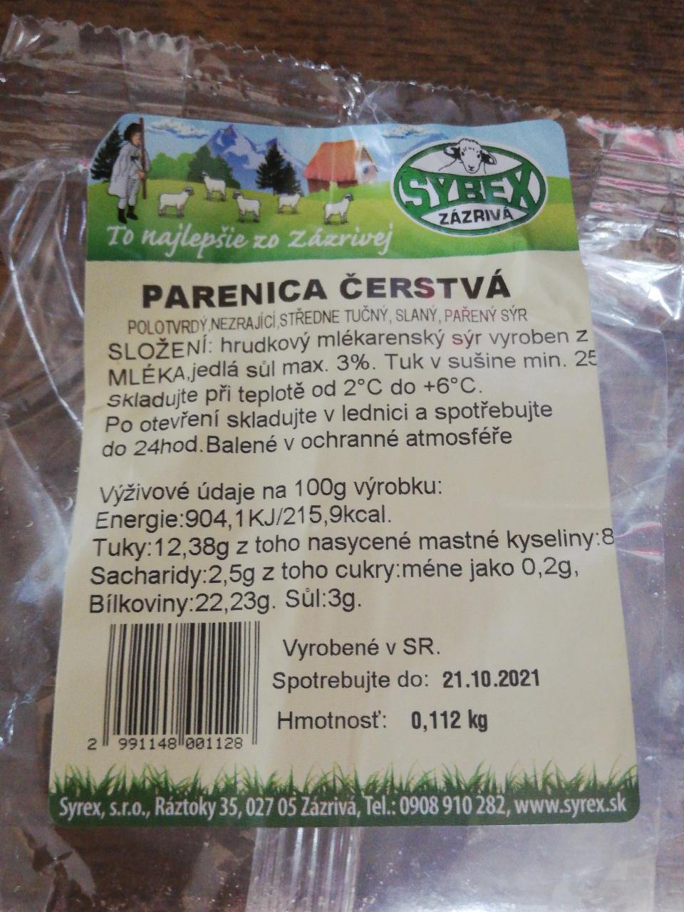 Fotografie - Parenica čerstvá Syrex Zázrivá