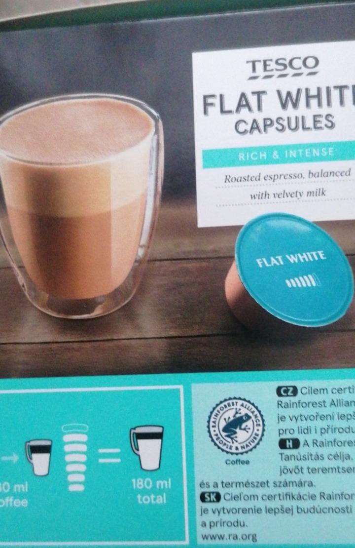 Fotografie - Flat White capsules Tesco