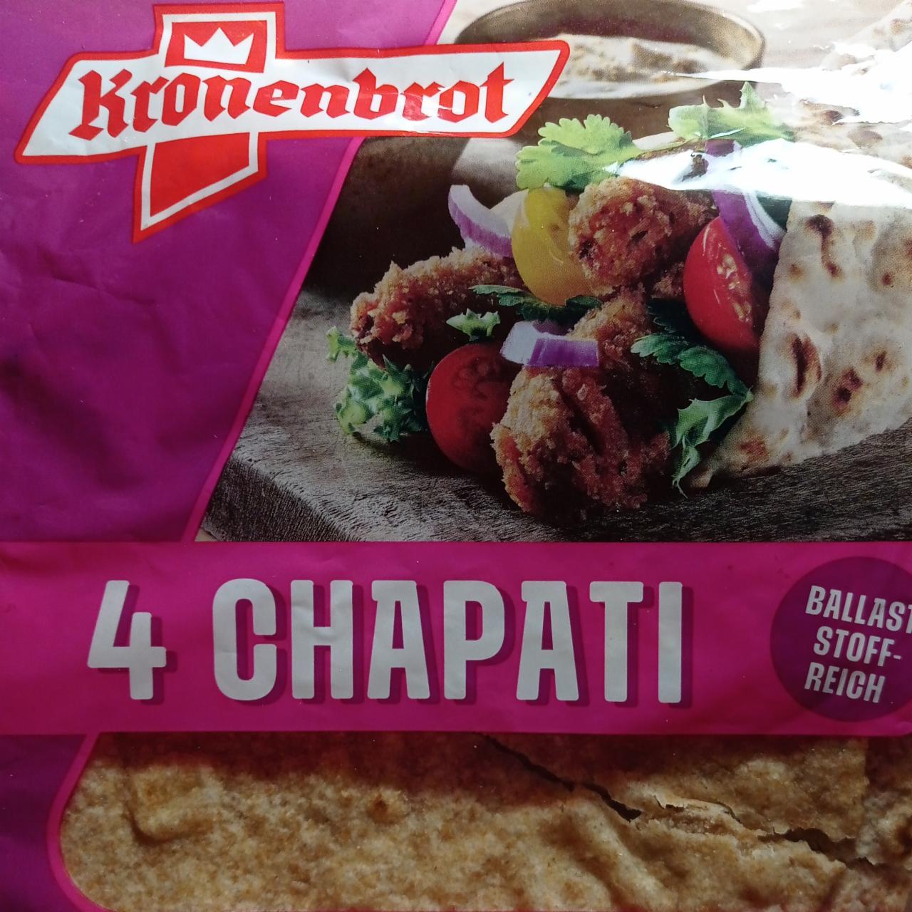 Fotografie - Chapati Kronenbrot