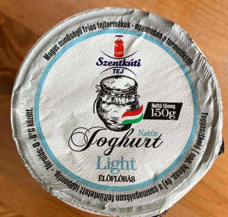 Fotografie - Natúr joghurt light Szentkúti Tej